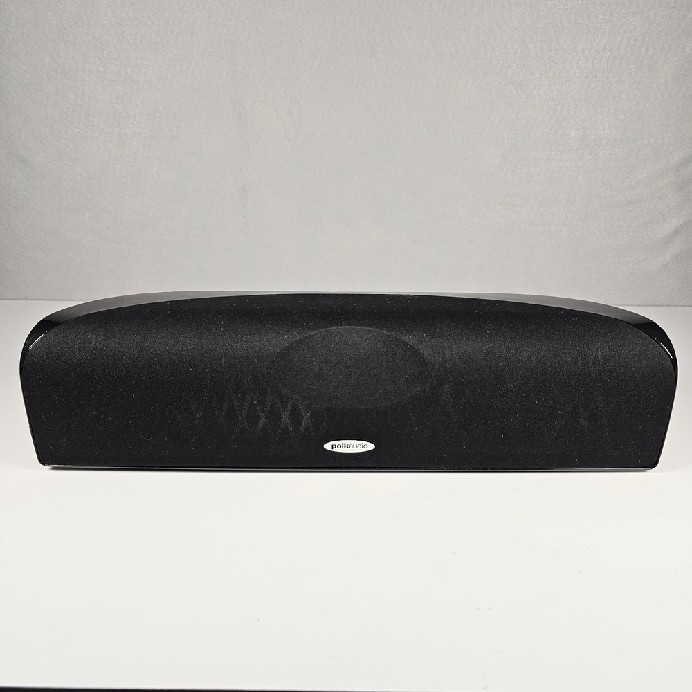 Polk Audio TL2 Center Channel Speaker Black Tested Works Great